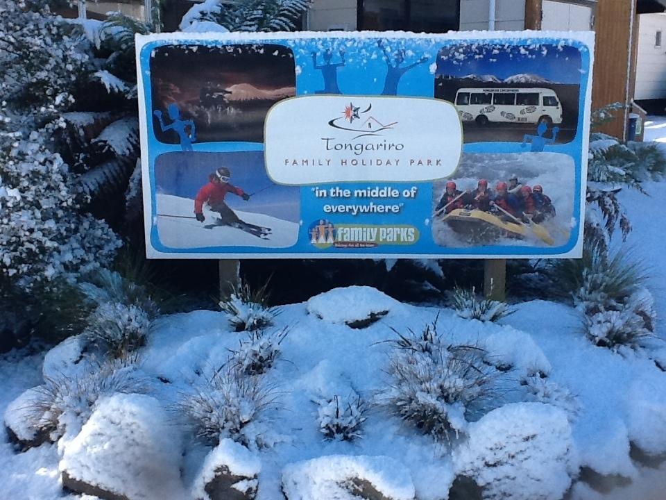 Tongariro Holiday Park Parcul Național Exterior foto